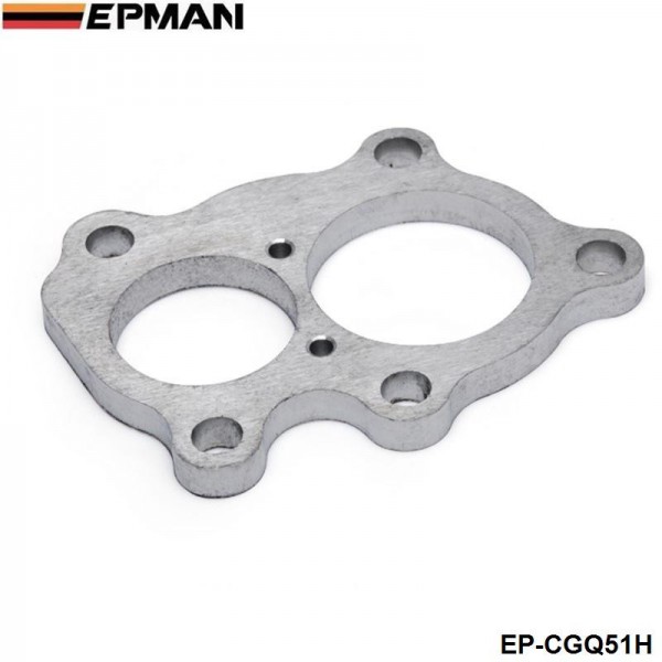 EPMAN 5-Bolt Turbo Turbine Outlet Downpipe Flange for Garrett T25 T210 GT32 Mild Steel EP-CGQ51H