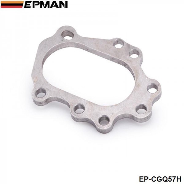 EPMAN Mild Steel T25 T28 GT25 GT28R Turbo Exhaust Downpipe Discharge Flange EP-CGQ57H