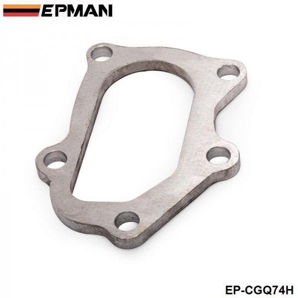 EPMAN High Performance Exhaust Downpipe Flange Adapter 9mm Thickness For Subaru TD04 Turbocharger Exhaust System Parts EP-CGQ74H