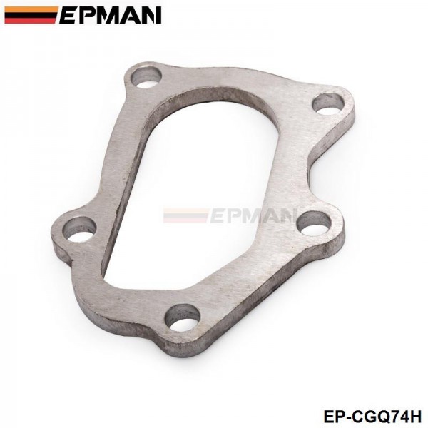 EPMAN High Performance Exhaust Downpipe Flange Adapter 9mm Thickness For Subaru TD04 Turbocharger Exhaust System Parts EP-CGQ74H
