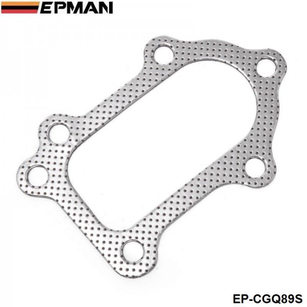 EPMAN 10PCS/PAK Aluminum Turbo to Downpipe Gasket For Toyota Celica GT4 MR2 CT26 3S-GTE EP-CGQ89S