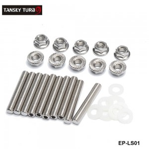 TANSKY - Intake manifold extended Stud Studs Stainless Bolt Kit For Honda Acura B D H F b18 GSR SI EP-LS01