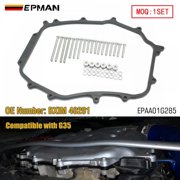 EPMAN 5/16" Intake Manifold Thermal Shield Plenum Spacer BXIM 40201 For Nissan 350Z Infiniti G35 EPAA01G285 EPMAN 5/16" Intake Manifold Thermal Shield Plenum Spacer BXIM 40201 For Nissan 350Z Infiniti G35 EPAA01G285