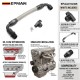 EPMAN High Performance Cylinder Head Oil Return Kit For Nissan RB25 RB25DET VCT Upgrade Prevent Starvation CNC Aluminum -10AN Flange EPAA01G365