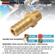 EPMAN Straight 3/8 ID Hose Barb 1/8 Male NPT Brass Fitting Adapters For Vacuum Line, Fuel Pump, Oil Cooler EPCGQ103 EPMAN Straight 3/8 ID Hose Barb 1/8 Male NPT Brass Fitting Adapters For Vacuum Line, Fuel Pump, Oil Cooler EPCGQ103