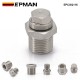 EPMAN Stainless O2 Bung Reducer Adapter Coverts M18x1.50 O2 Sensor Port To M12x1.25 thread pitch Bung & Plug Kit EPCGQ116 EPMAN Stainless O2 Bung Reducer Adapter Coverts M18x1.50 O2 Sensor Port To M12x1.25 thread pitch Bung & Plug Kit EPCGQ116