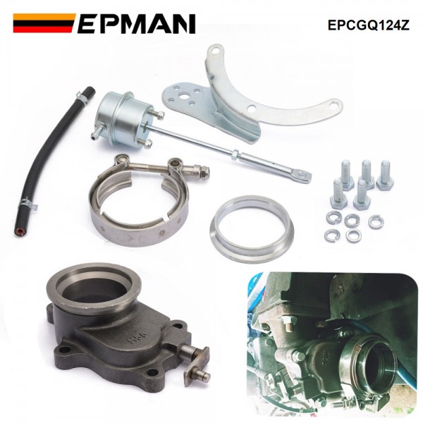 EPMAN 2.5” Internal Wastegate Conversion Kit T3 T4 5bolt Swing Valve + Actuator T3 8PSI EPCGQ124Z EPMAN 2.5” Internal Wastegate Conversion Kit T3 T4 5bolt Swing Valve + Actuator T3 8PSI EPCGQ124Z
