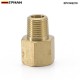 EPMAN 1/8" BSPT Male to 1/8" NPT Female Gauge Sensor Sender Thread Adapter Reducer EPCGQ219