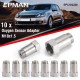 EPMAN 10PCS O2 Oxygen Sensor Spacer Test Pipe Extension Extender Adapter CEL M18X1.5 HHO 41mm Bung Test Pipe EPCGQ228 EPMAN 10PCS O2 Oxygen Sensor Spacer Test Pipe Extension Extender Adapter CEL M18X1.5 HHO 41mm Bung Test Pipe EPCGQ228