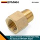 EPMAN 1/4" BSPT Male x 1/4" NPT Female Brass Pipe Fitting Adapter British to US Gauge Sensor Sender Adapter Reducer EPCGQ233 EPMAN 1/4" BSPT Male x 1/4" NPT Female Brass Pipe Fitting Adapter British to US Gauge Sensor Sender Adapter Reducer EPCGQ233