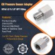 EPMAN 1/8" NPT Female To Metric M10X1.0 Male Oil Fuel Pressure Sensor Pump Adapter Gauge Sensor Adapter EPCGQ234 EPMAN 1/8" NPT Female To Metric M10X1.0 Male Oil Fuel Pressure Sensor Pump Adapter Gauge Sensor Adapter EPCGQ234