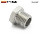 EPMAN 1/4" Male NPT X 1/8" Female NPT Reducer Adapter Fitting Threaded NPT Hex Bushing Forged 304 Stainless Steel EPCGQ237