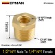1/2inch NPT Male to 1/4inch NPT Female