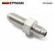 EPMAN Universal Stainless Steel -3 AN to -3 AN Male Straight Bulkhead Adapter Fuel Hose Fitting EPCGQ243