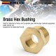 EPMAN Male To Female Pipe Reducer Hex Thread Brass Adapter Thread Valve EPMAN Male To Female Pipe Reducer Hex Thread Brass Adapter Thread Valve