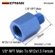 EPMAN Aluminium 1/8" NPT Male To M12x1.5 Female Hose End Port Conversion Fittings Alloy Adapter EPCGQ249