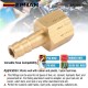 EPMAN 1/8" NPT Female Thread To 1/4" 6.35MM Hose Fitting Adapter Coupler Connector Adapter EPCGQ250 EPMAN 1/8" NPT Female Thread To 1/4" 6.35MM Hose Fitting Adapter Coupler Connector Adapter EPCGQ250