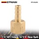 EPMAN 1/8" NPT Female Thread To 1/4" 6.35MM Hose Fitting Adapter Coupler Connector Adapter EPCGQ250 EPMAN 1/8" NPT Female Thread To 1/4" 6.35MM Hose Fitting Adapter Coupler Connector Adapter EPCGQ250