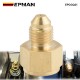 EPMAN Brass AN4 Inline Turbo Oil Feed Inlet Restrictor Fitting -4AN Male To -4AN Female 0.035" EPCGQ31