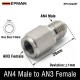 AN4 Male to AN3 Female