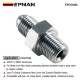 EPMAN Straight AN3 Male To 1/8" NPT Male Stainless Steel 304 Adaptor Fitting Connector Oil Restrictor Adapter EPCGQ54