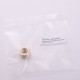 EPMAN Brass Pipe Fitting 3/8" NPT Male to 1/8" NPT Female Reducer Face Bushing EPCGQ67 EPMAN Brass Pipe Fitting 3/8" NPT Male to 1/8" NPT Female Reducer Face Bushing EPCGQ67
