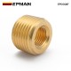 EPMAN Brass Pipe Fitting 3/8" NPT Male to 1/8" NPT Female Reducer Face Bushing EPCGQ67 EPMAN Brass Pipe Fitting 3/8" NPT Male to 1/8" NPT Female Reducer Face Bushing EPCGQ67