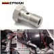 EPMAN Performance Banjo Bolt Single Stainless Steel 7/16" x 20 UNF, -4 AN JIC / -3 AN / M10 / M12 Turbo Brake Line Universal EPMAN Performance Banjo Bolt Single Stainless Steel 7/16" x 20 UNF, -4 AN JIC / -3 AN / M10 / M12 Turbo Brake Line Universal