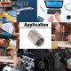 EPMAN Fitting Reducer Metric M10X1.25 Male to M8X1.25 Female Stainless Steel 304 Thread Adapter Bushing EPCGQ82 EPMAN Fitting Reducer Metric M10X1.25 Male to M8X1.25 Female Stainless Steel 304 Thread Adapter Bushing EPCGQ82