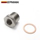 EPMAN Exhaust O2 Oxygen Sensor Spacer Reducer Adapter M18 x 1.5mm To M12 x 1.25mm / M10 x 1.25mm