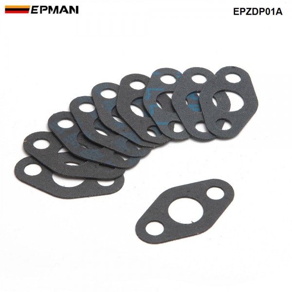 10pcs Turbo Flange Oil Feed Gasket T3 / T3 T4 / T3/T4 / T04E / T04B Turbocharge EPZDP01A