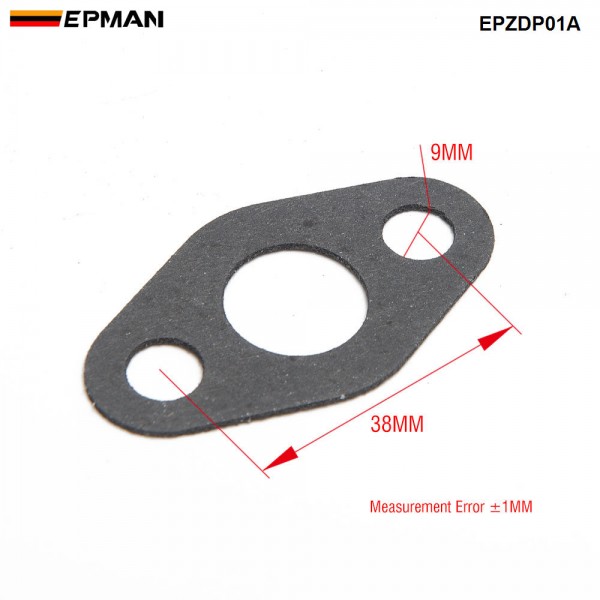 10pcs Turbo Flange Oil Feed Gasket T3 / T3 T4 / T3/T4 / T04E / T04B Turbocharge EPZDP01A