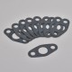 EPMAN -10pcs/lot turbo T3 T4 Turbo Oil Drain Return Gasket EPZDP18A