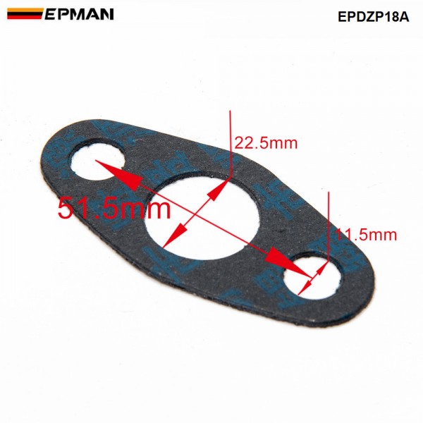 EPMAN -10pcs/lot turbo T3 T4 Turbo Oil Drain Return Gasket EPZDP18A