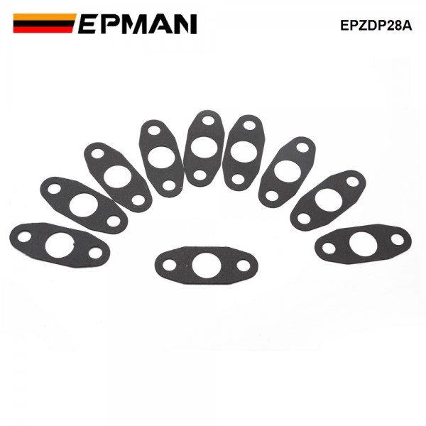 EPMAN 10 PCS Turbo Gaskets T3 T4 Turbine Oil Drain Gaskets Oil Feed Return Hose Drain Pipe Gasket EPZDP28A EPMAN 10 PCS Turbo Gaskets T3 T4 Turbine Oil Drain Gaskets Oil Feed Return Hose Drain Pipe Gasket EPZDP28A