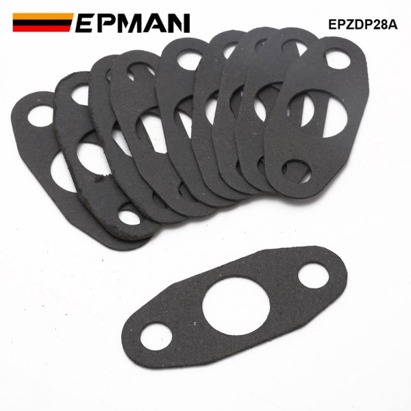 EPMAN 10 PCS Turbo Gaskets T3 T4 Turbine Oil Drain Gaskets Oil Feed Return Hose Drain Pipe Gasket EPZDP28A EPMAN 10 PCS Turbo Gaskets T3 T4 Turbine Oil Drain Gaskets Oil Feed Return Hose Drain Pipe Gasket EPZDP28A