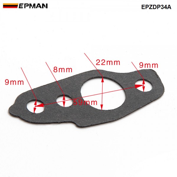 10pcs/lot For Toyota Turbo Oil Gasket Kit CT9 CT12 CT20 CT26 Turbocharge EPZDP34A