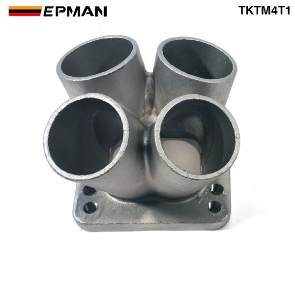 EPMAN Cast Stainless Steel 6-1 4-1 Turbo Header Manifold Merge Collecttor T3 T4 Flange