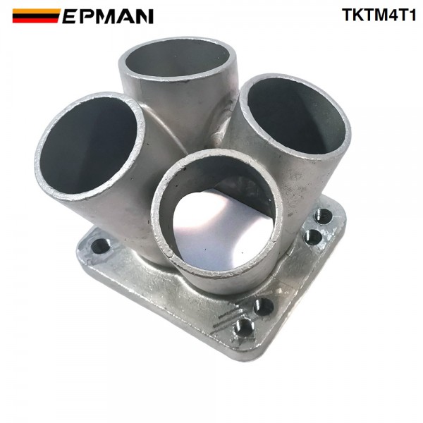 EPMAN Cast Stainless Steel 6-1 4-1 Turbo Header Manifold Merge Collecttor T3 T4 Flange