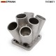 EPMAN Cast Stainless Steel 6-1 4-1 Turbo Header Manifold Merge Collecttor T3 T4 Flange