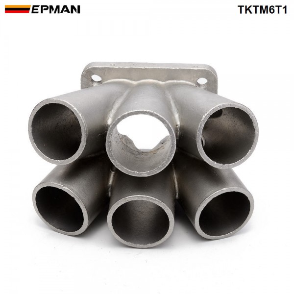 EPMAN Cast Stainless Steel 6-1 4-1 Turbo Header Manifold Merge Collecttor T3 T4 Flange