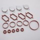 EPMAN 4 x 33mm Aluminium Swirl Flap Bungs W/Gaskets Replacement Set +O-Ring For BMW 3 5 Series Intake Manifold TKYD801A