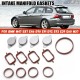 EPMAN 4 x 33mm Diesel Swirl Blanks Flaps Repair Delete Kit Removal Repair Kit For BMW 320d 330d 520d 525d 530d Intake Manifold TKYD80K