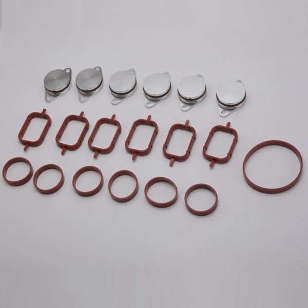 EPMAN 6 x 33MM Diesel Swirl Flap Blanks Repair Delete Kit Flaps Gasket For BMW Previous M57 TKYD81K