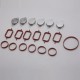 EPMAN 6 x 33MM Diesel Swirl Flap Blanks Repair Delete Kit Flaps Gasket For BMW Previous M57 TKYD81K