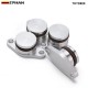 EPMAN 4 x 22mm Aluminium Swirl Flap Removal Repair Kit With Intake Manifold Gasket For BMW 320d 330d 520d 525d 530d TKYD82K