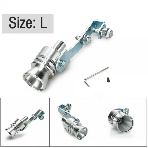 EPMAN 1PC Universal Car Turbo Sound Whistle Muffler Exhaust Pipe Blow off Vale BOV Simulator Whistler Size S/M/L/XL EPMAN 1PC Universal Car Turbo Sound Whistle Muffler Exhaust Pipe Blow off Vale BOV Simulator Whistler Size S/M/L/XL