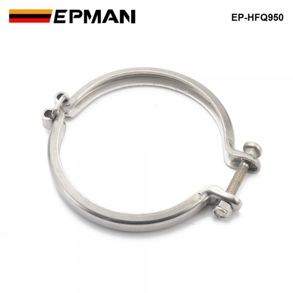 EPMAN Turbocharger Turbine Exhaust Stainless Steel Clamp V-Band CHRA Turbo Flange 95mm Flange for Toyota CT26 CT20 EP-HFQ950