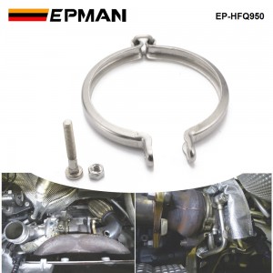 EPMAN Turbocharger Turbine Exhaust Stainless Steel Clamp V-Band CHRA Turbo Flange 95mm Flange for Toyota CT26 CT20 EP-HFQ950
