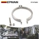 EPMAN Turbocharger Turbine Exhaust Stainless Steel Clamp V-Band CHRA Turbo Flange 95mm Flange for Toyota CT26 CT20 EP-HFQ950 EPMAN Turbocharger Turbine Exhaust Stainless Steel Clamp V-Band CHRA Turbo Flange 95mm Flange for Toyota CT26 CT20 EP-HFQ950
